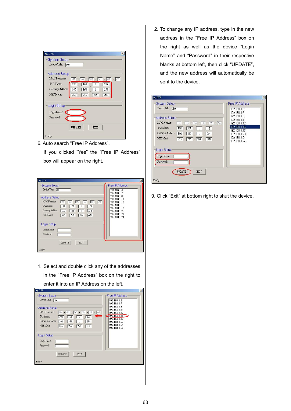 Approach Tech DVR-3024M User Manual | Page 65 / 67
