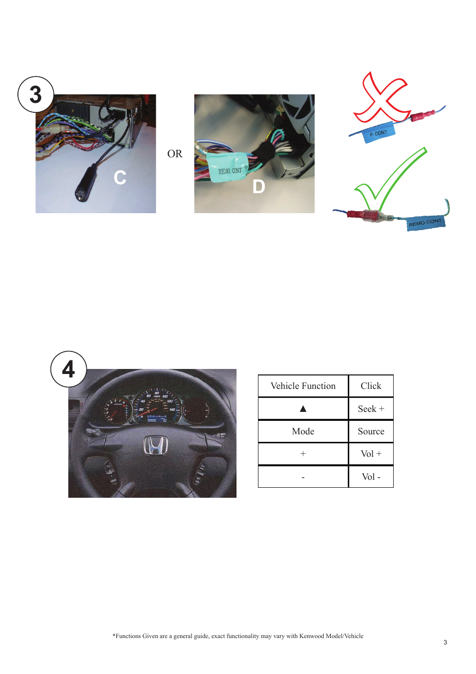 Kenwood CAW-HD1480 User Manual | Page 3 / 3