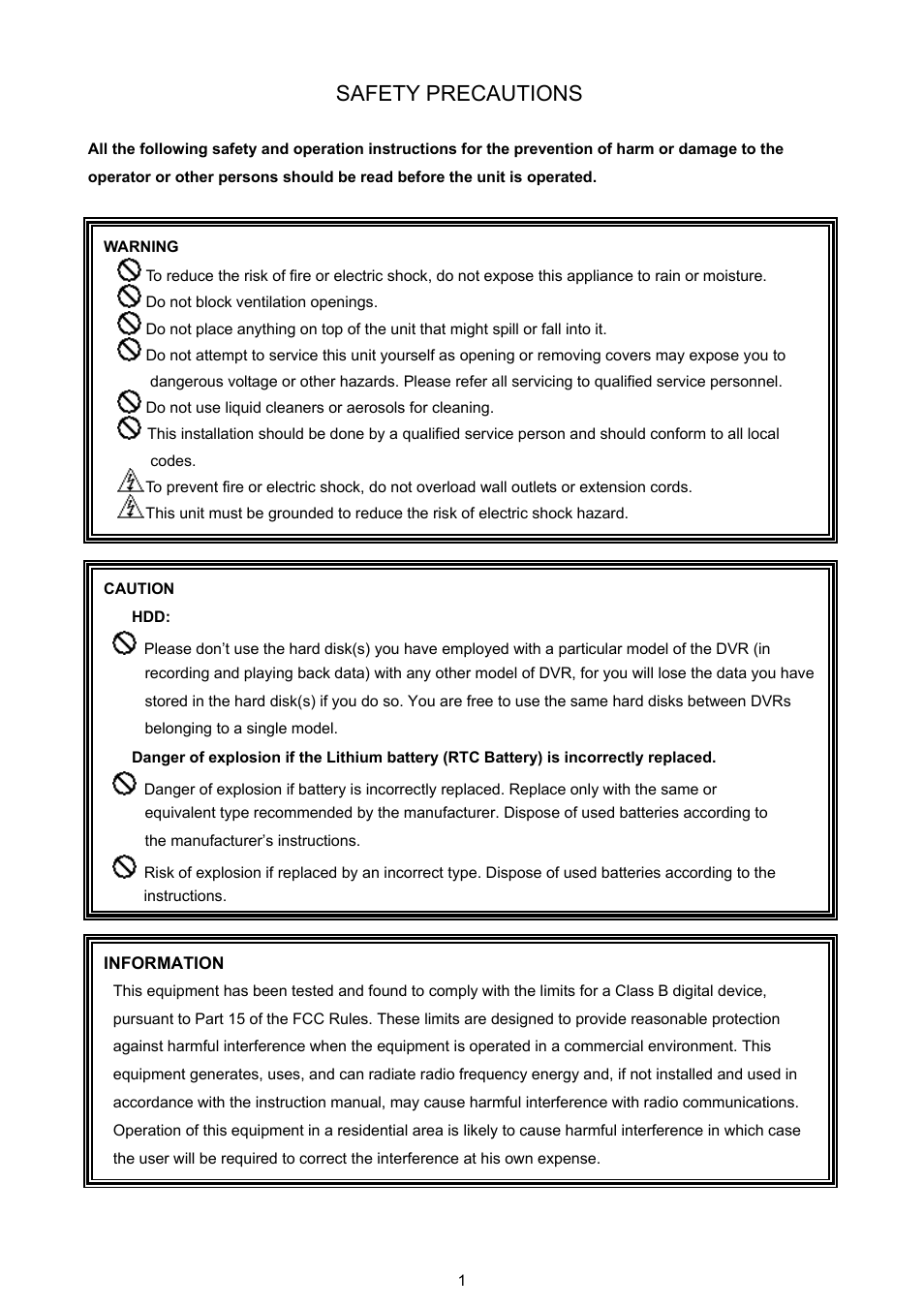 Approach Tech DVR-3704T User Manual | Page 3 / 47
