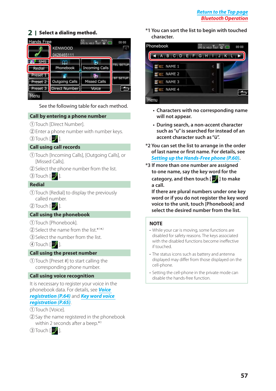 Kenwood DNX4280BT User Manual | Page 58 / 106