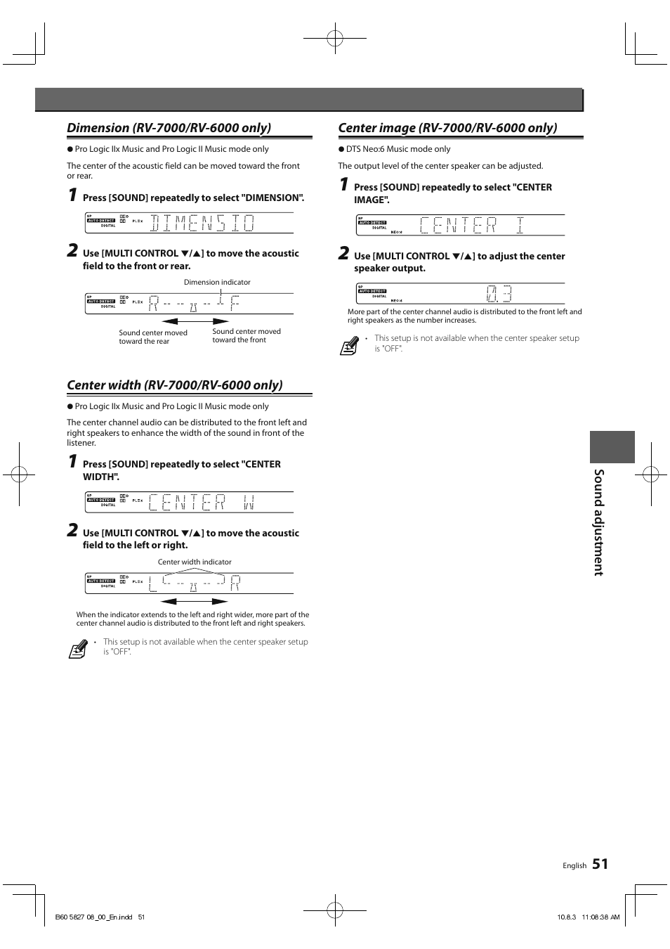 Kenwood RA-5000 User Manual | Page 51 / 60