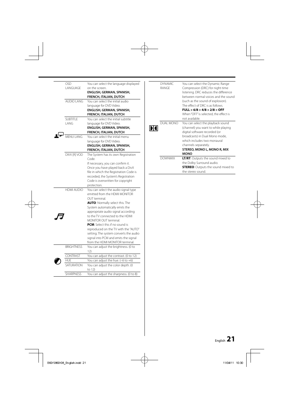 Kenwood C-717DV User Manual | Page 21 / 32