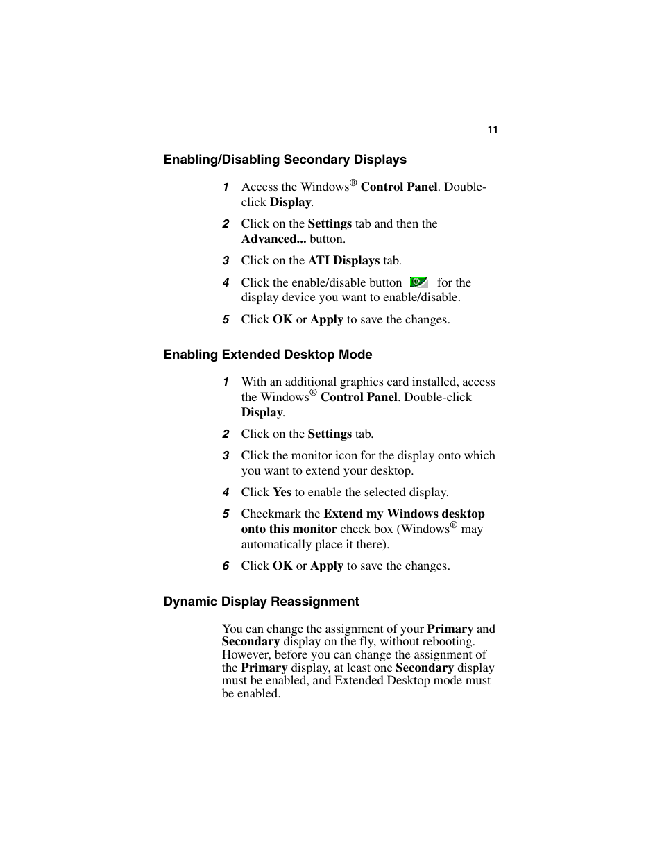 ATI Technologies RADEON 7000 User Manual | Page 15 / 38