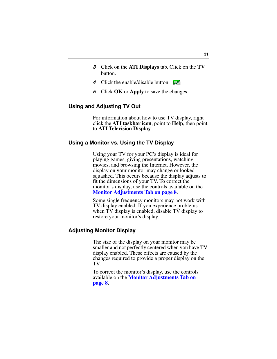 ATI Technologies RADEON 7000 User Manual | Page 35 / 38