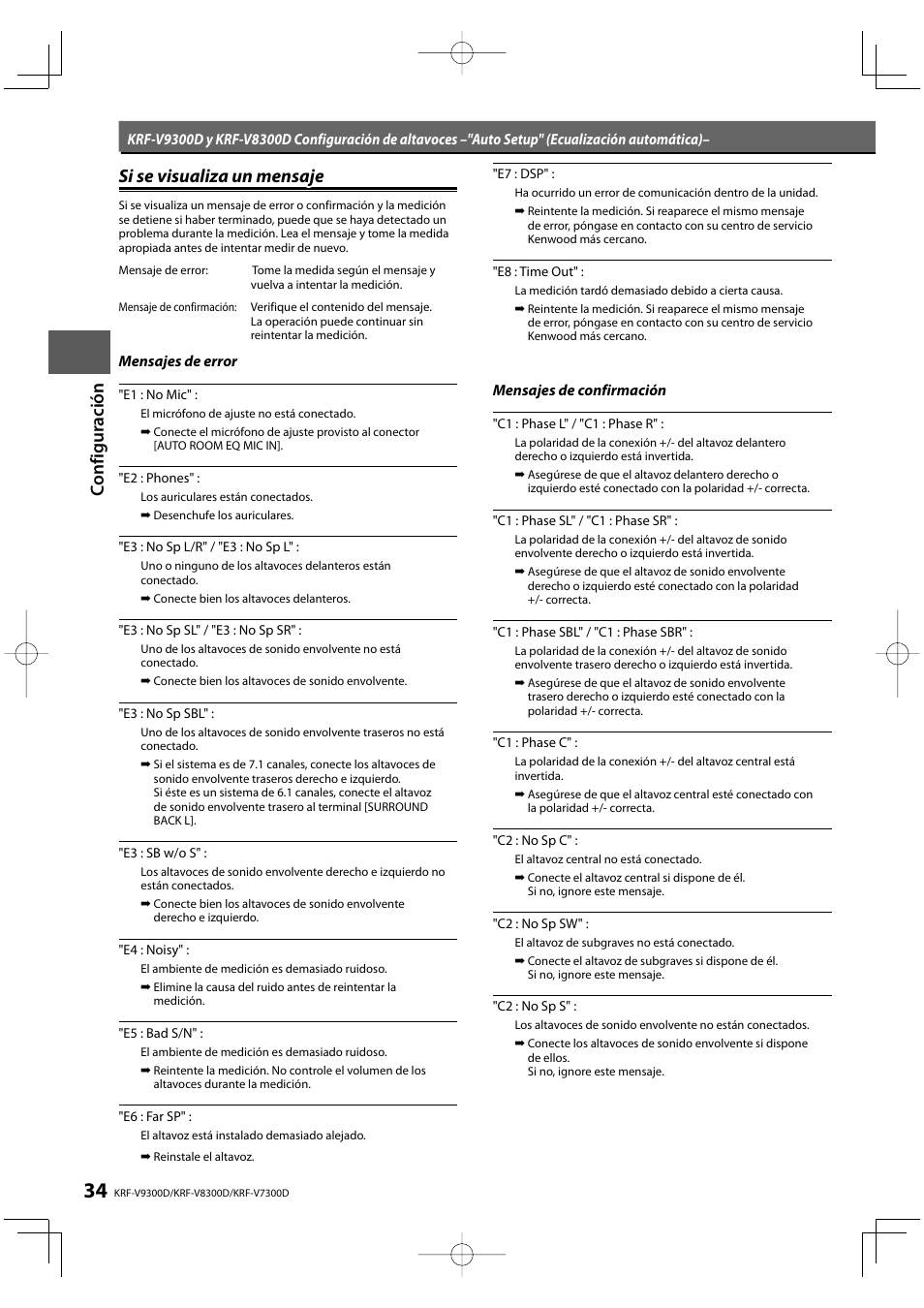 Kenwood KRF-V8300D-S User Manual | Page 34 / 72