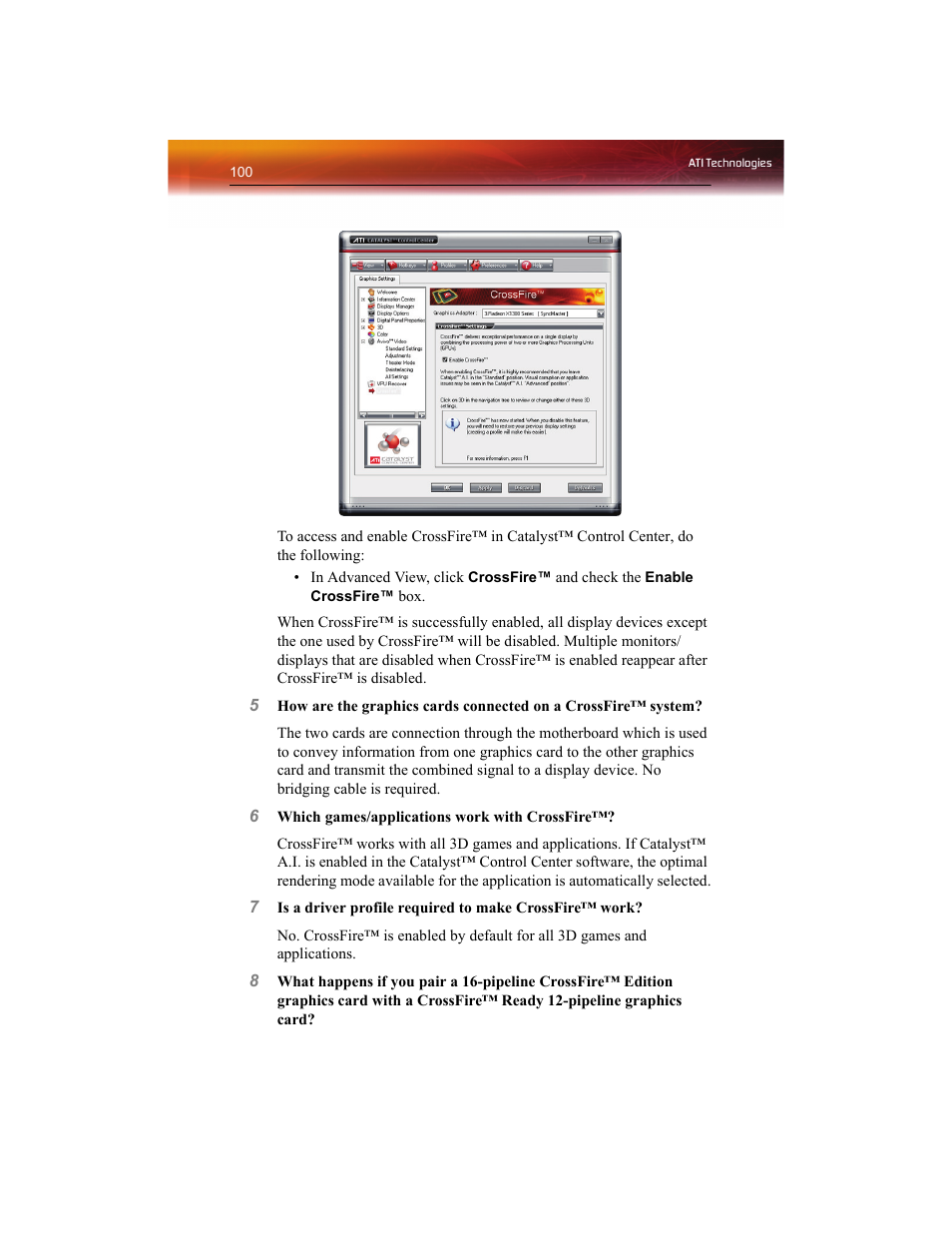 ATI Technologies RADEON X1550 SERIES User Manual | Page 108 / 148