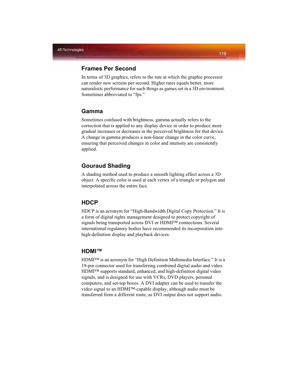 ATI Technologies RADEON X1550 SERIES User Manual | Page 127 / 148
