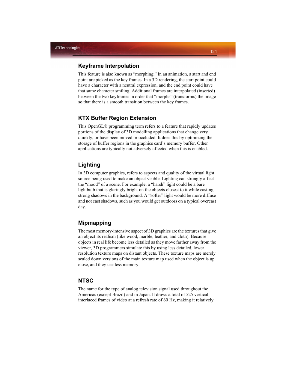 ATI Technologies RADEON X1550 SERIES User Manual | Page 129 / 148
