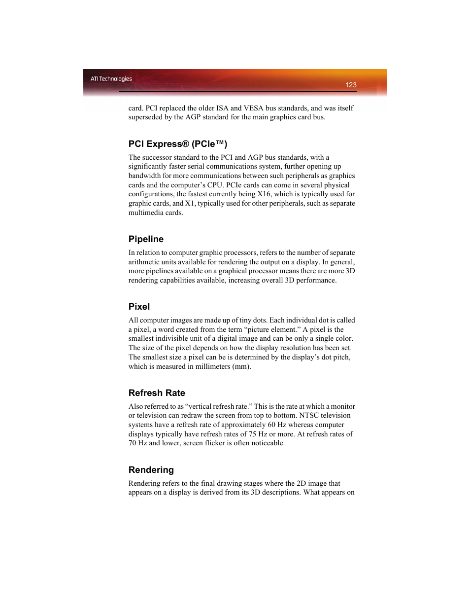 ATI Technologies RADEON X1550 SERIES User Manual | Page 131 / 148