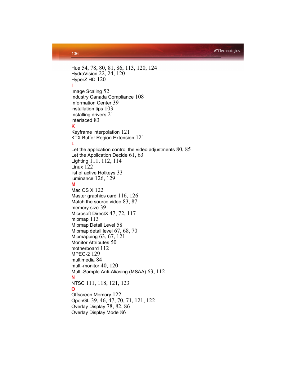 ATI Technologies RADEON X1550 SERIES User Manual | Page 144 / 148