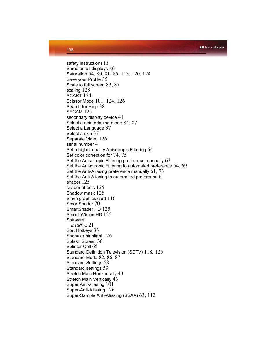 ATI Technologies RADEON X1550 SERIES User Manual | Page 146 / 148