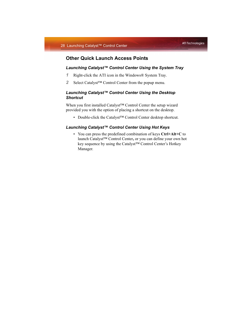 ATI Technologies RADEON X1550 SERIES User Manual | Page 36 / 148
