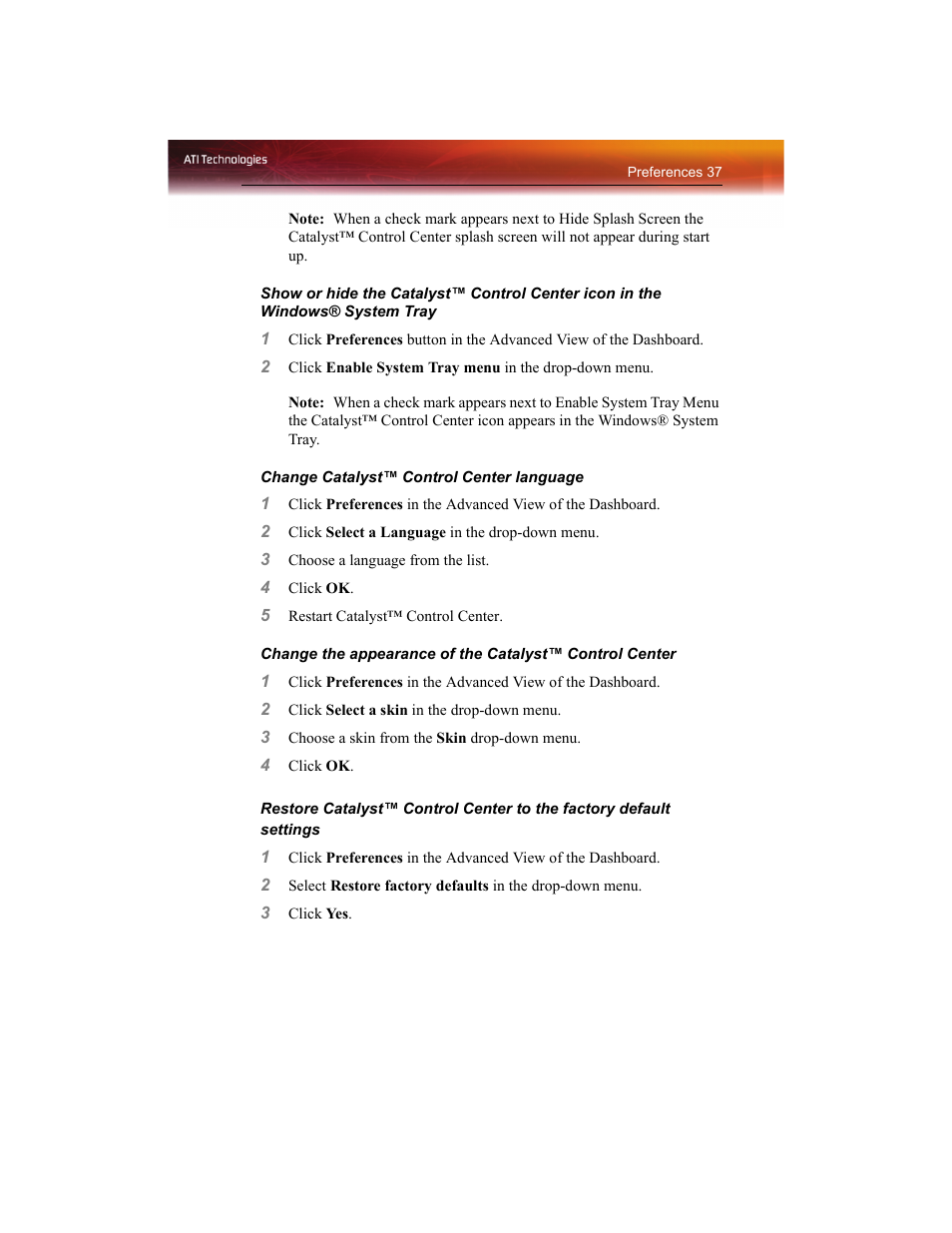 ATI Technologies RADEON X1550 SERIES User Manual | Page 45 / 148