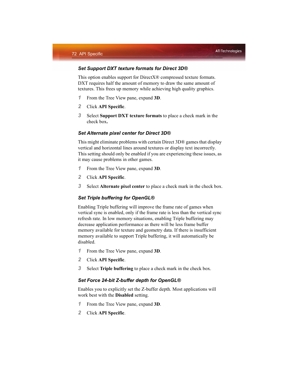 ATI Technologies RADEON X1550 SERIES User Manual | Page 80 / 148