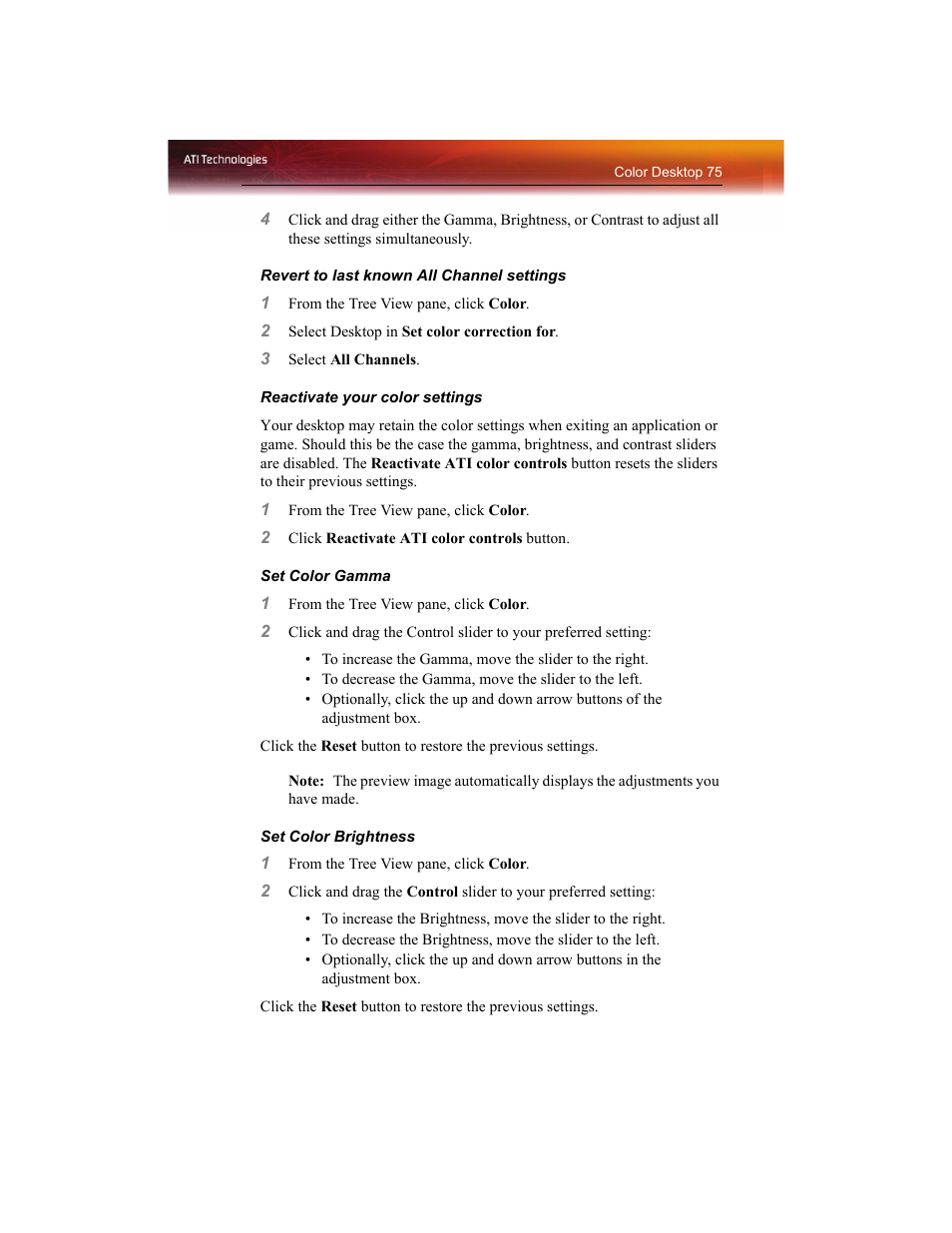 ATI Technologies RADEON X1550 SERIES User Manual | Page 83 / 148