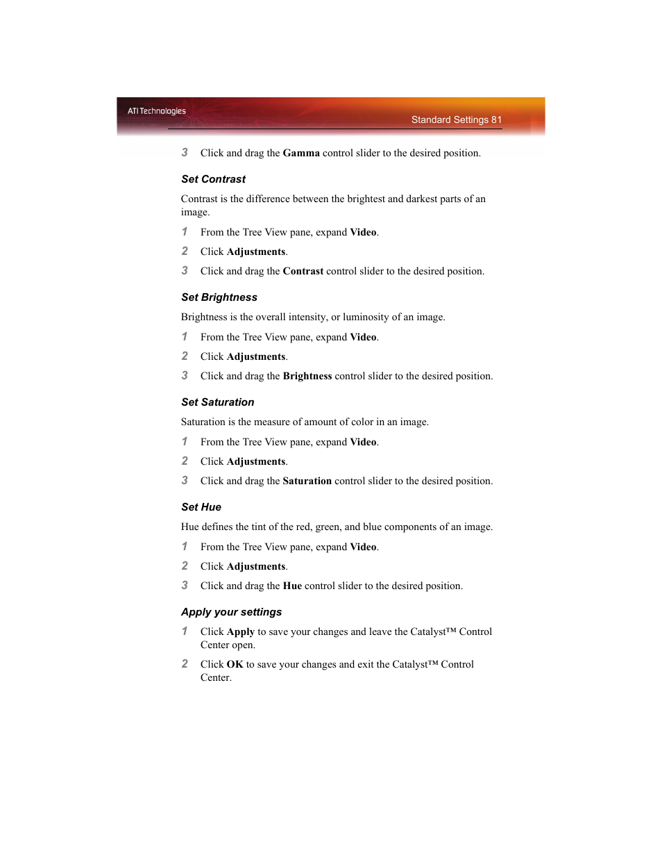 ATI Technologies RADEON X1550 SERIES User Manual | Page 89 / 148