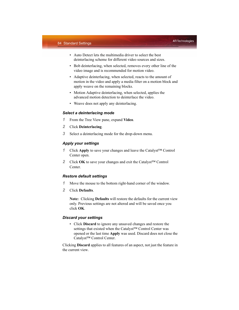 ATI Technologies RADEON X1550 SERIES User Manual | Page 92 / 148