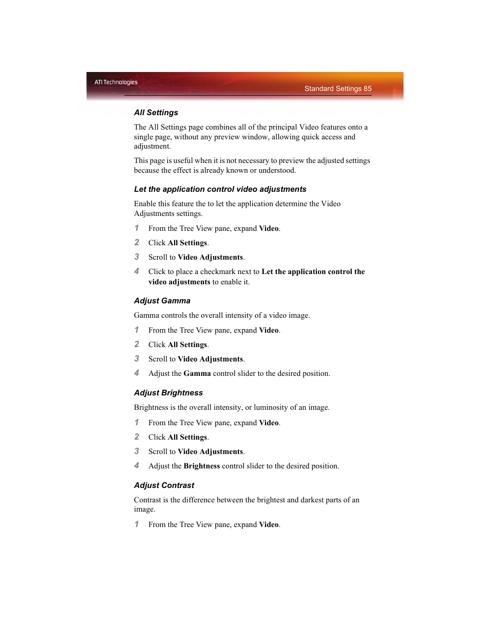 ATI Technologies RADEON X1550 SERIES User Manual | Page 93 / 148