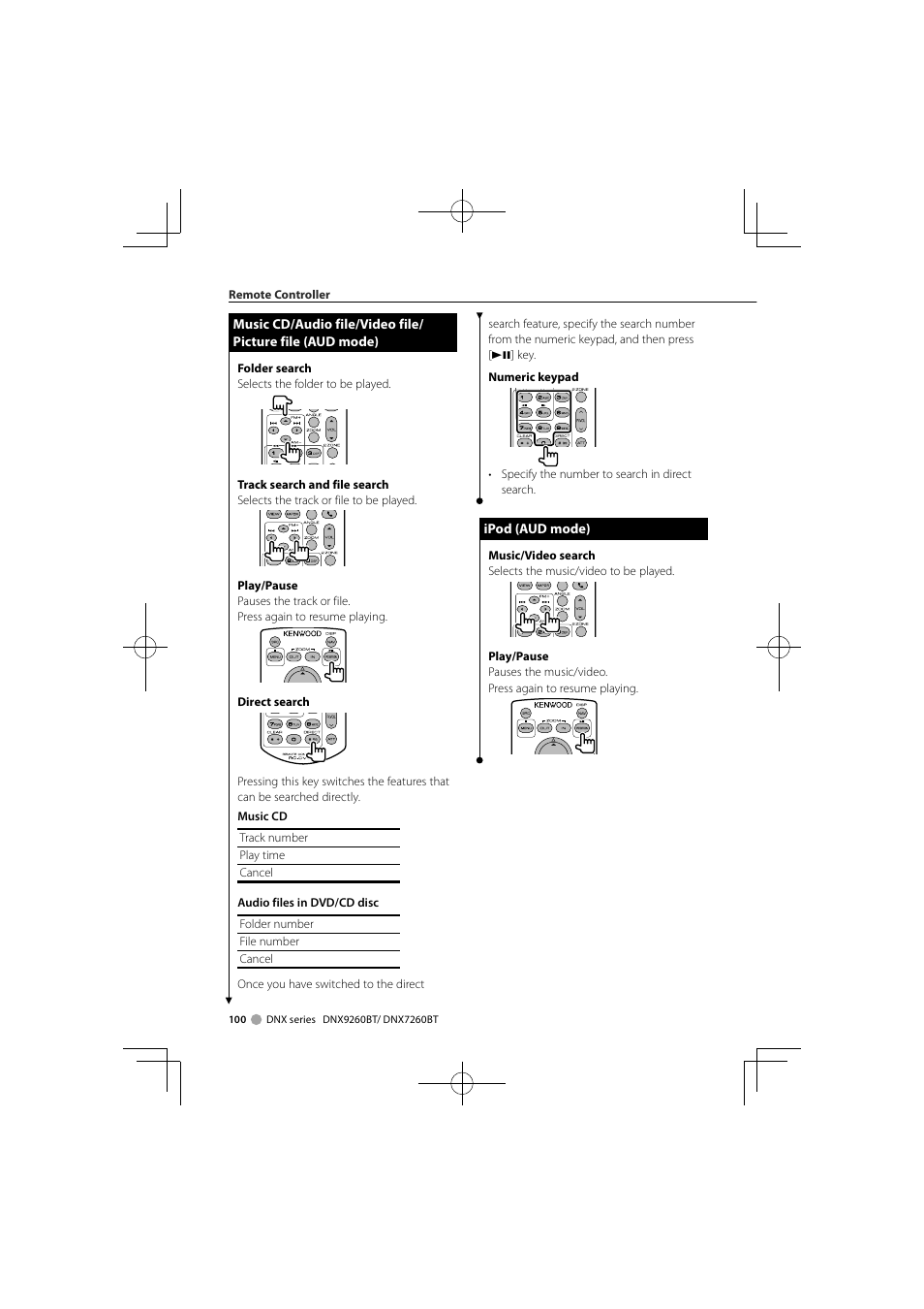 Kenwood DDX8026BT User Manual | Page 100 / 116