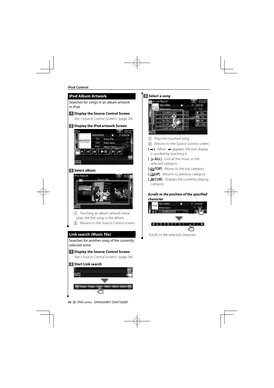 Kenwood DDX8026BT User Manual | Page 36 / 116