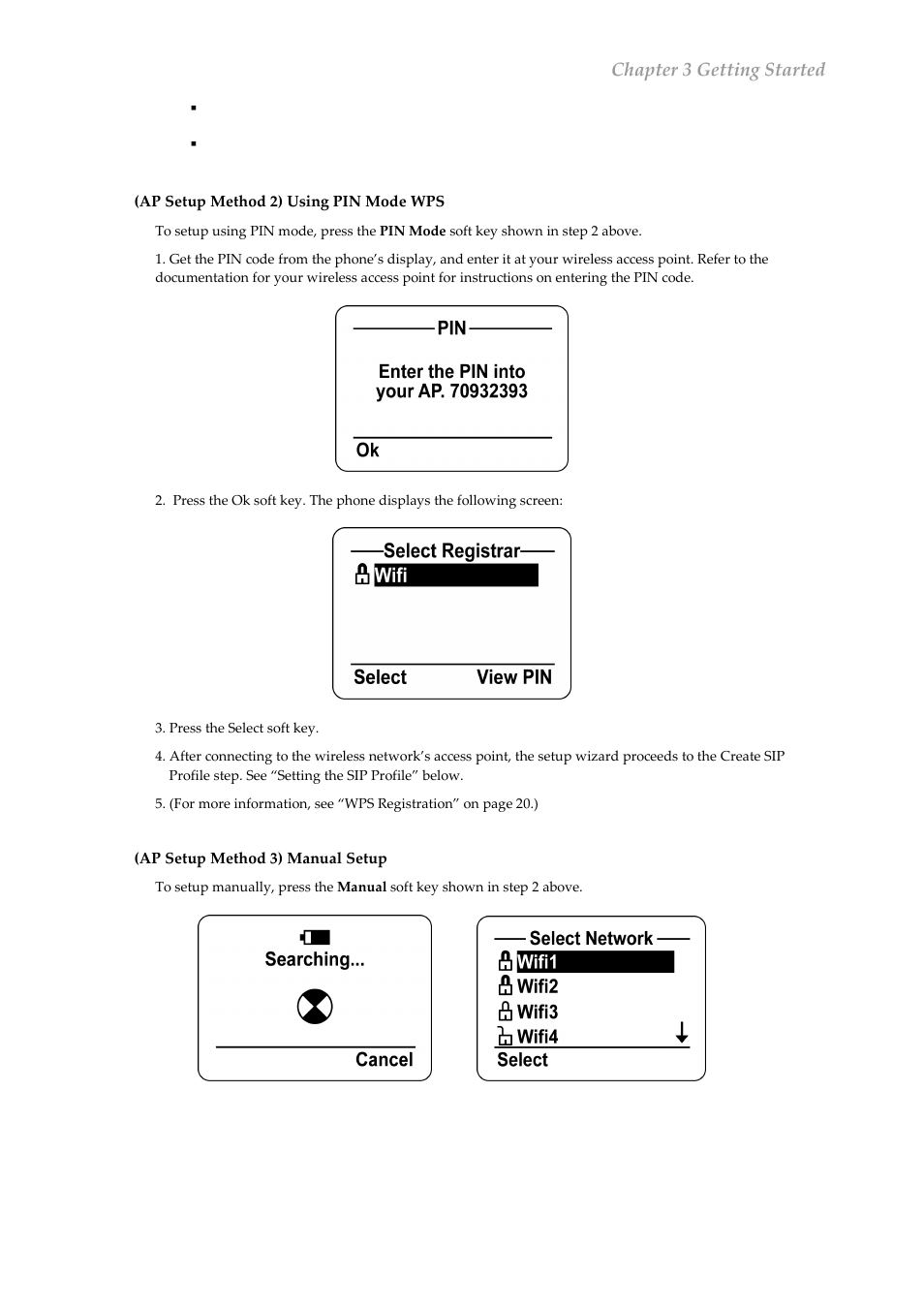 Chapter 3 getting started | ATI Technologies QuickPhones QA-341 User Manual | Page 11 / 29