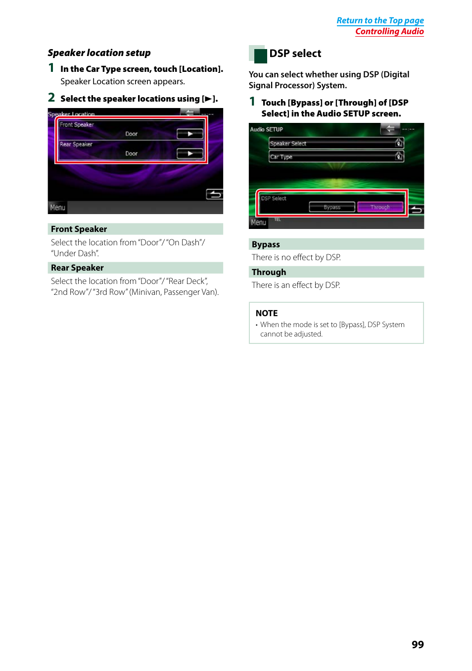 P.99) | Kenwood DNX7250DAB User Manual | Page 100 / 131