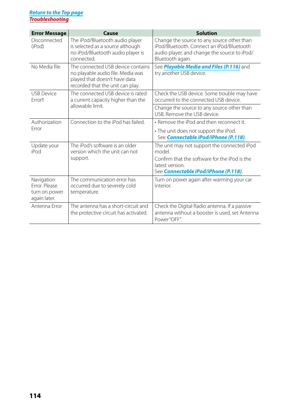 Kenwood DNX7250DAB User Manual | Page 115 / 131