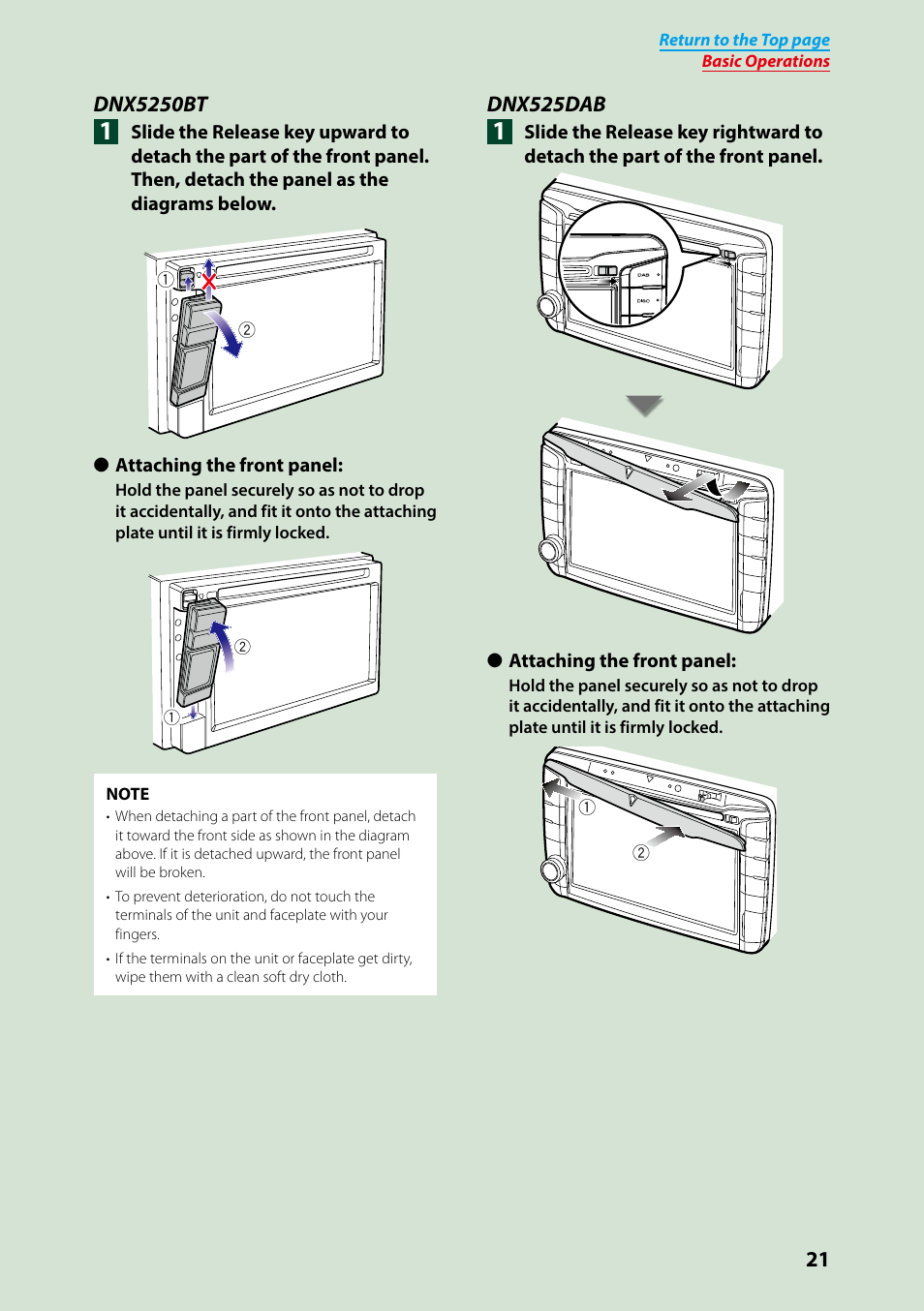 Kenwood DNX7250DAB User Manual | Page 22 / 131