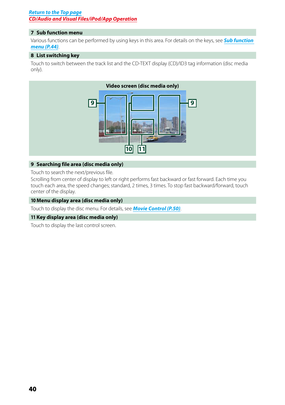 Kenwood DNX7250DAB User Manual | Page 41 / 131