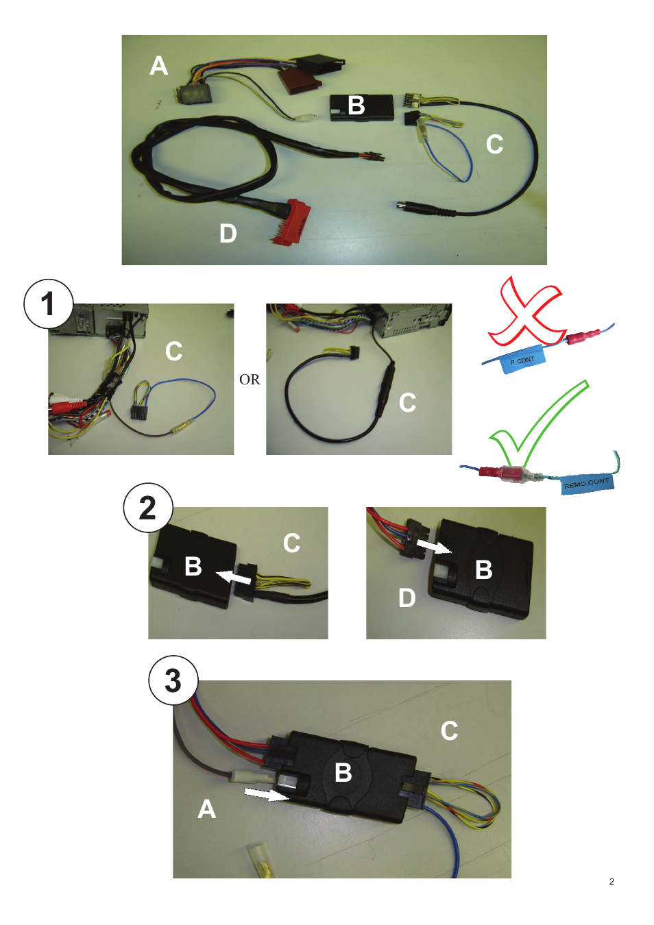 Kenwood CAW-RN7410 User Manual | Page 2 / 3