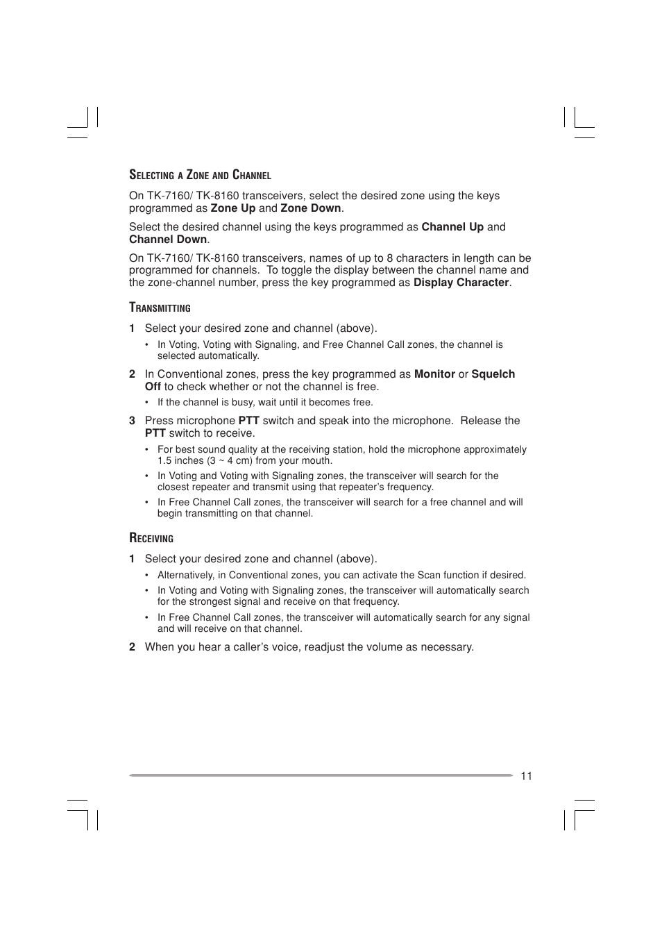 Kenwood TK-7160E - Discontinued User Manual | Page 17 / 35