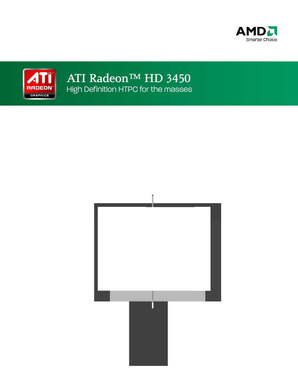 ATI Technologies HD 3450 User Manual | 17 pages