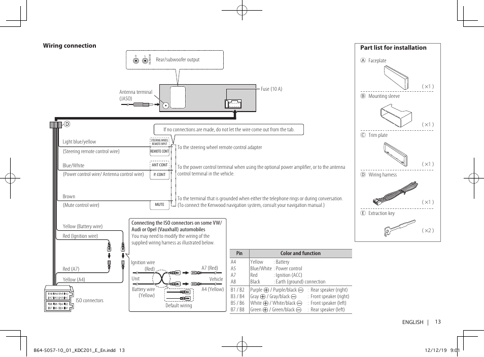 Kenwood KDC-101 User Manual | Page 15 / 15