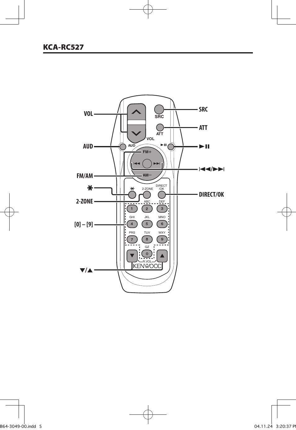 Kca-rc527 | Kenwood KCA-RC527 User Manual | Page 3 / 3