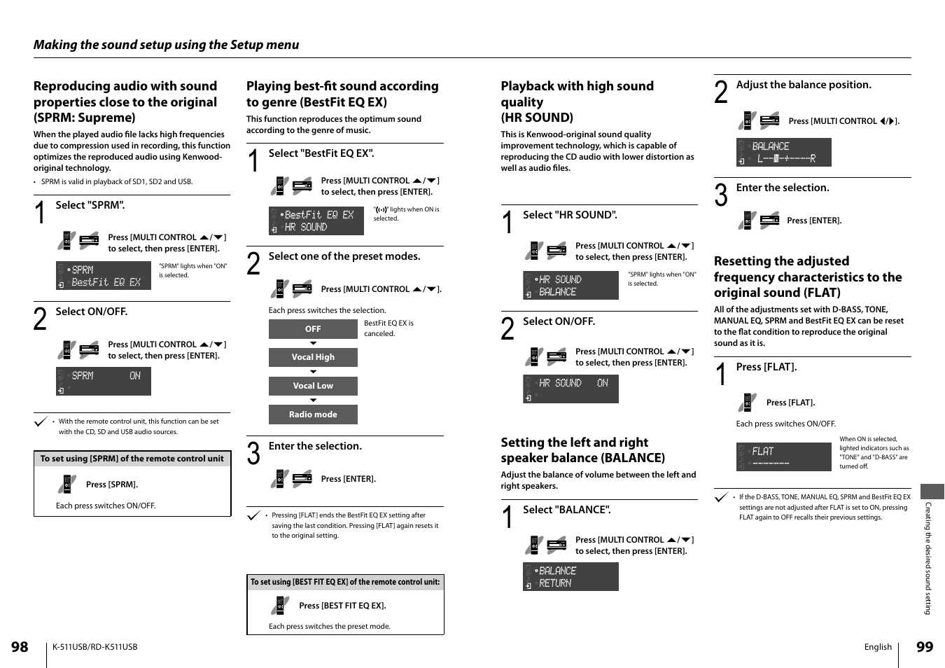 Kenwood K-511USB-B User Manual | Page 50 / 59