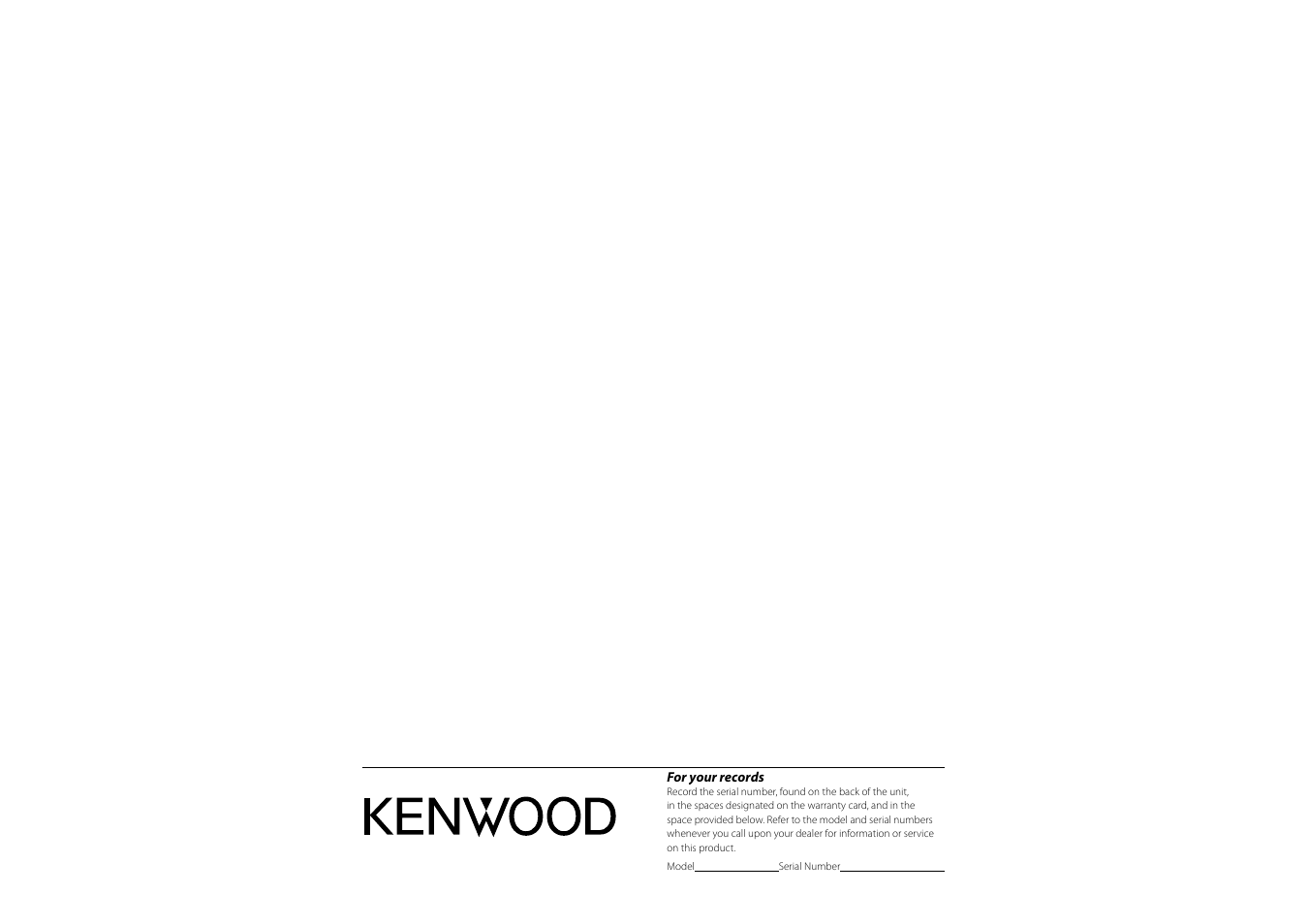 Kenwood K-511USB-B User Manual | Page 59 / 59