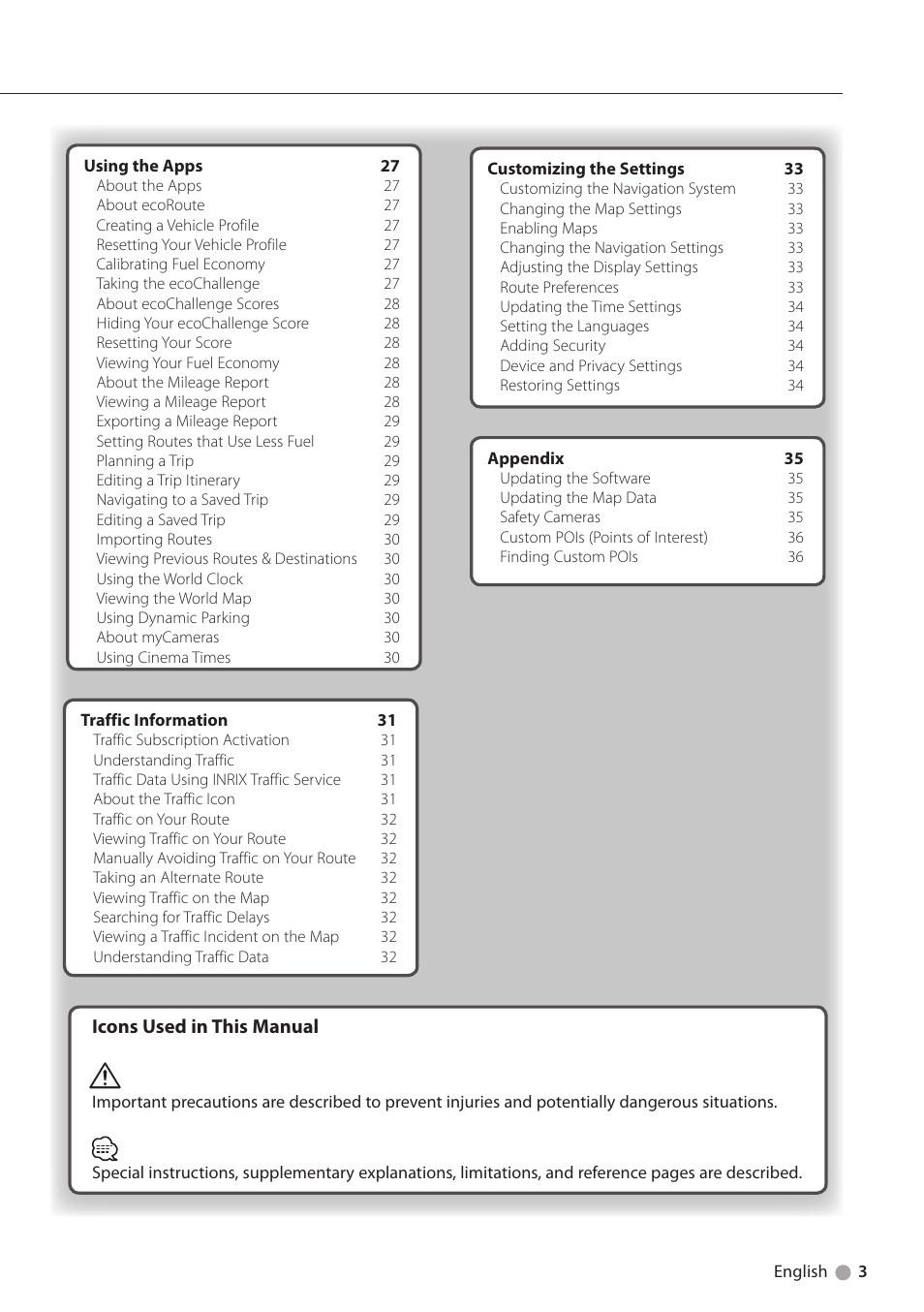 Kenwood DNN9250DAB User Manual | Page 3 / 38