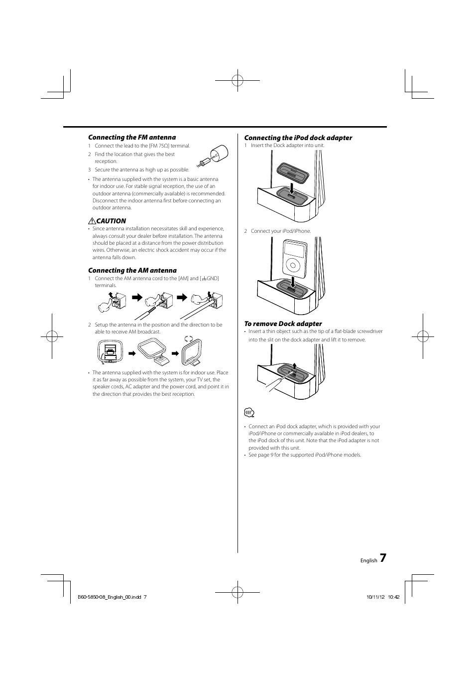 Kenwood CLX-70-W User Manual | Page 7 / 24