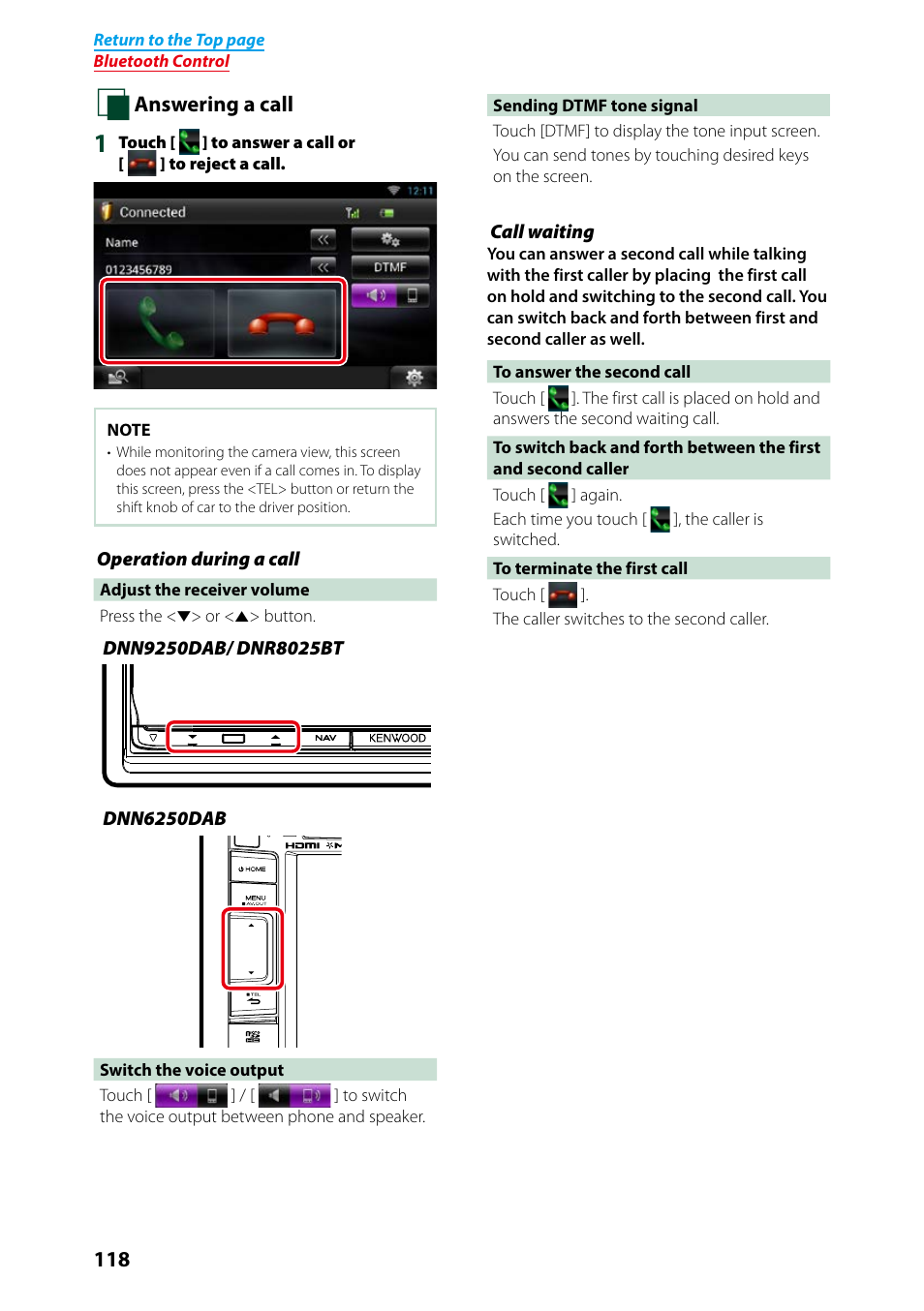 Kenwood DNN9250DAB User Manual | Page 119 / 172