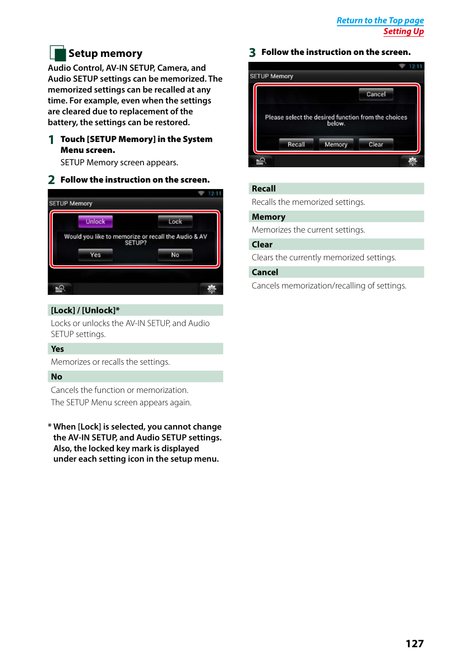 P.127) | Kenwood DNN9250DAB User Manual | Page 128 / 172