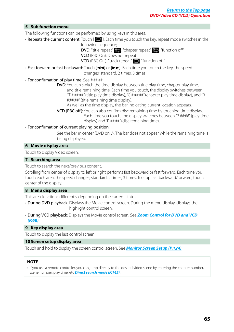 Kenwood DNN9250DAB User Manual | Page 66 / 172