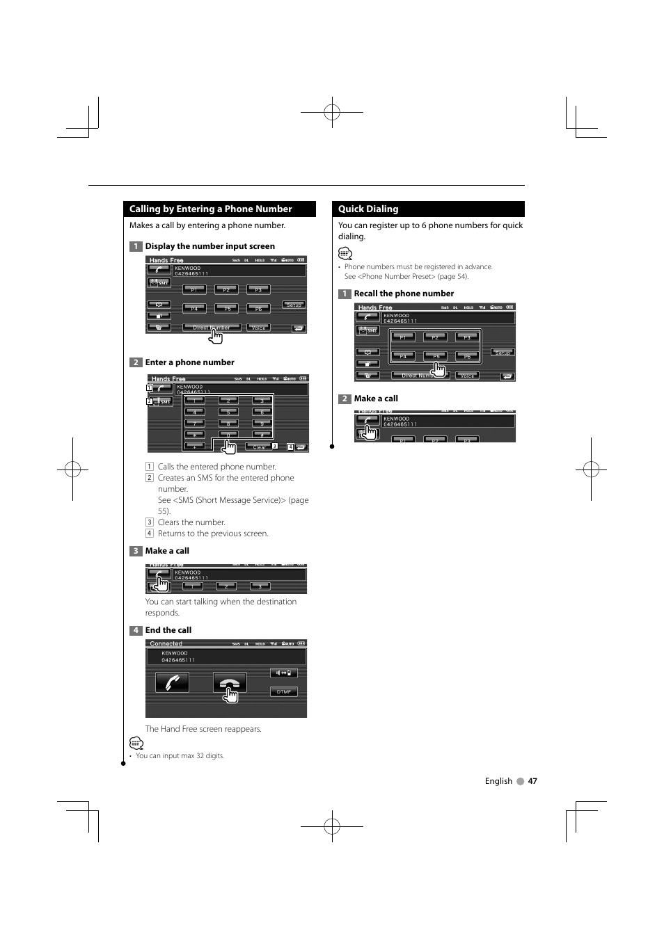 Kenwood DNX5240BT User Manual | Page 47 / 96