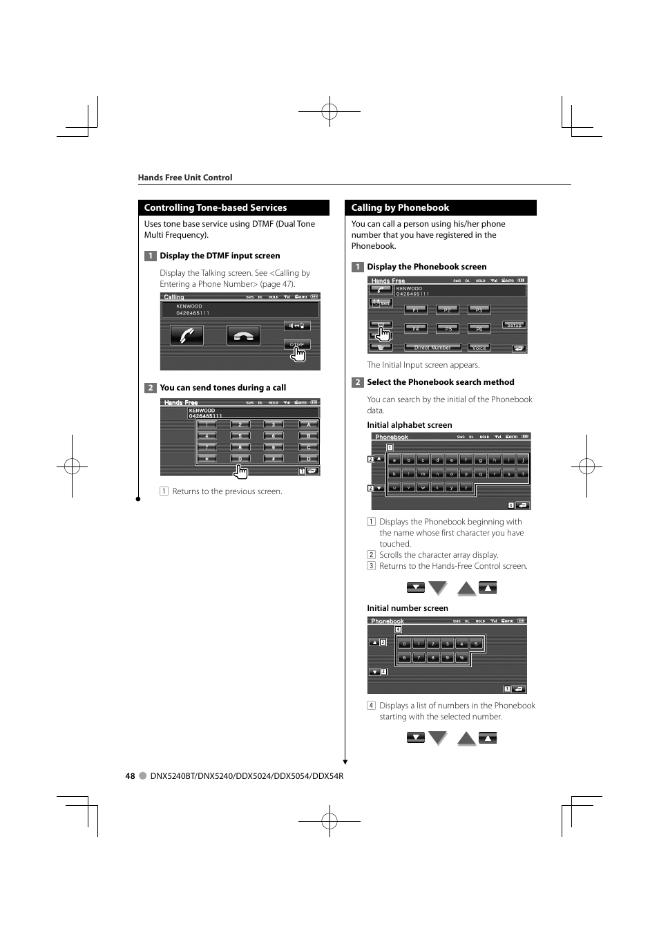 Kenwood DNX5240BT User Manual | Page 48 / 96