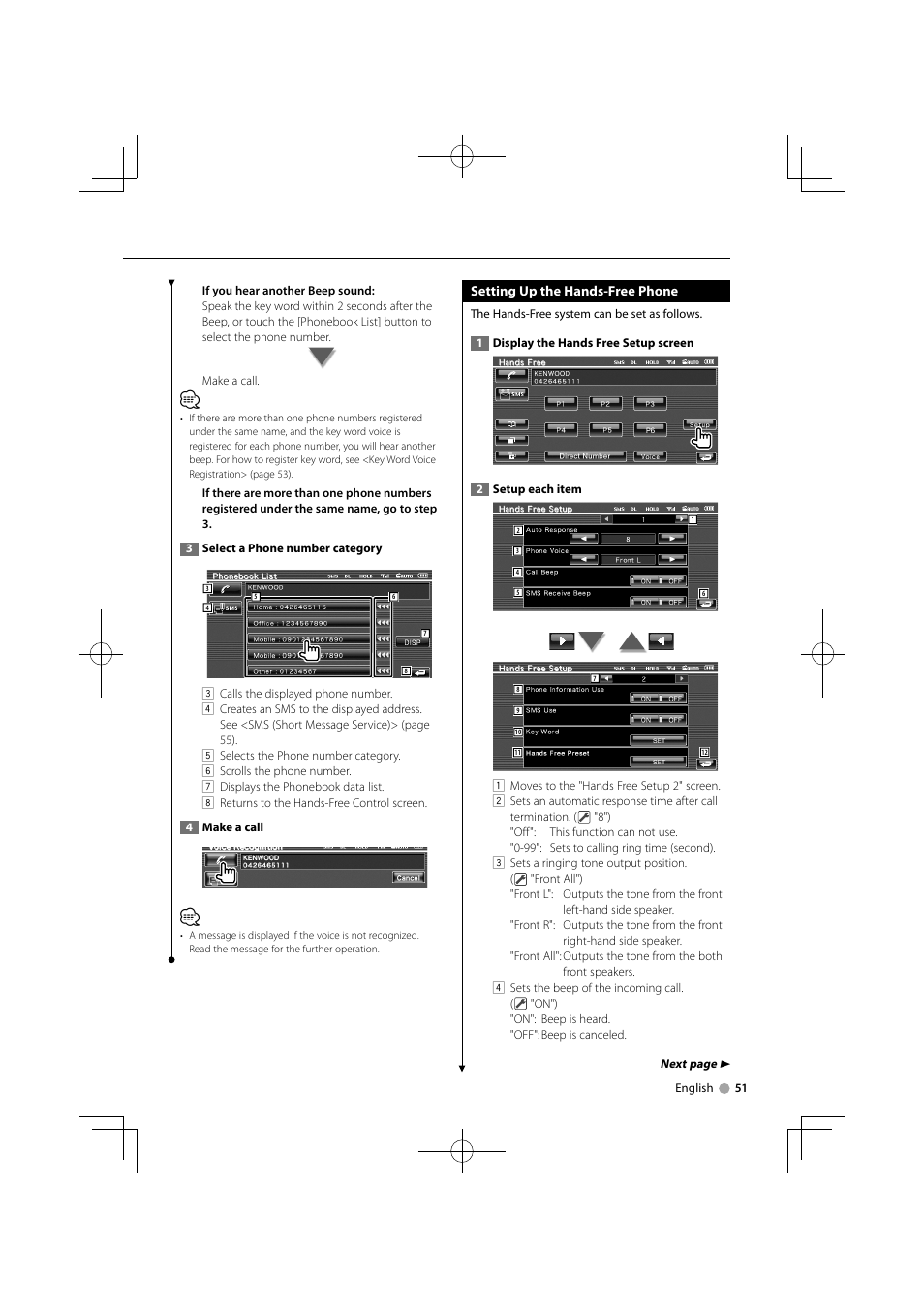 Kenwood DNX5240BT User Manual | Page 51 / 96