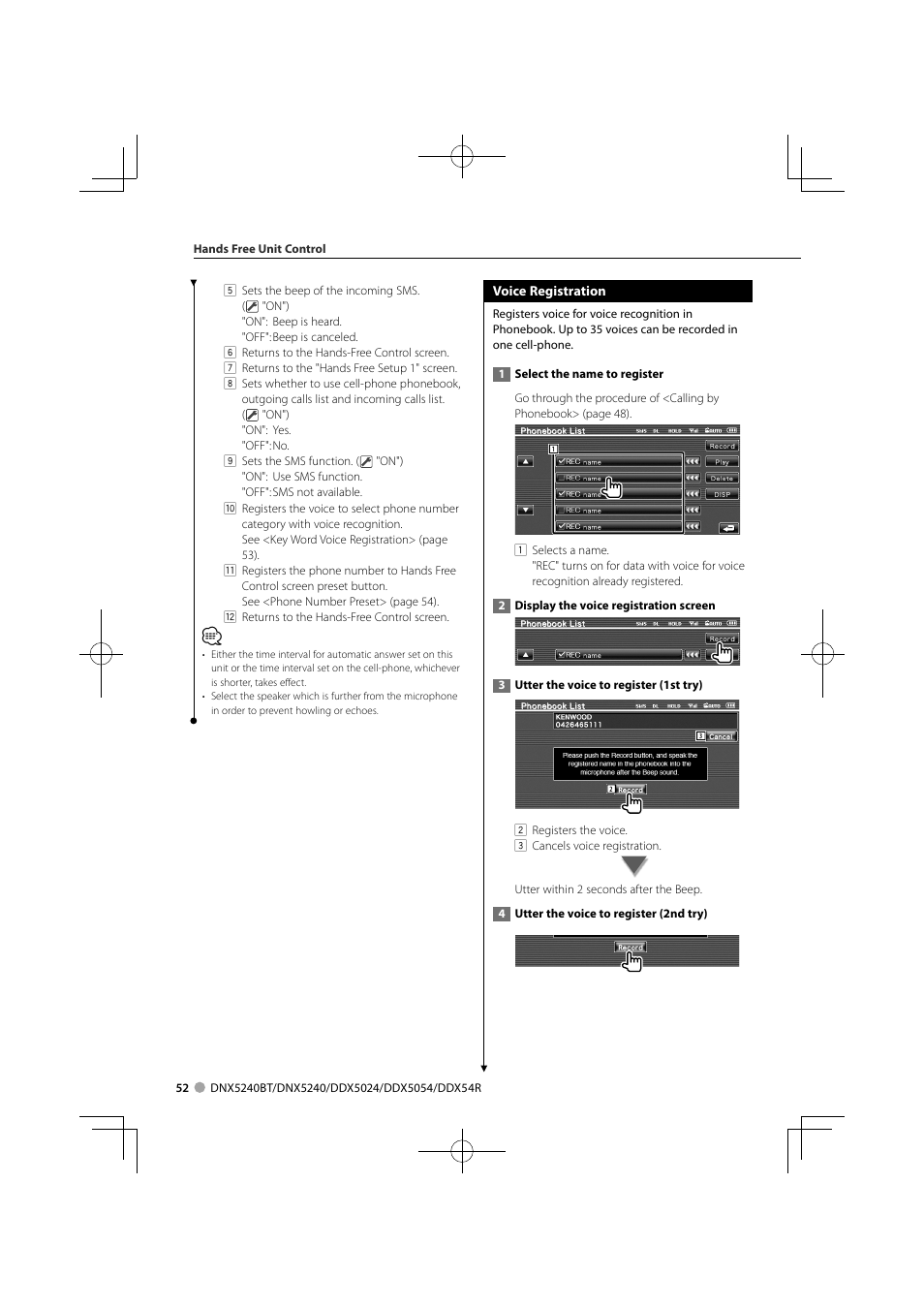 Kenwood DNX5240BT User Manual | Page 52 / 96