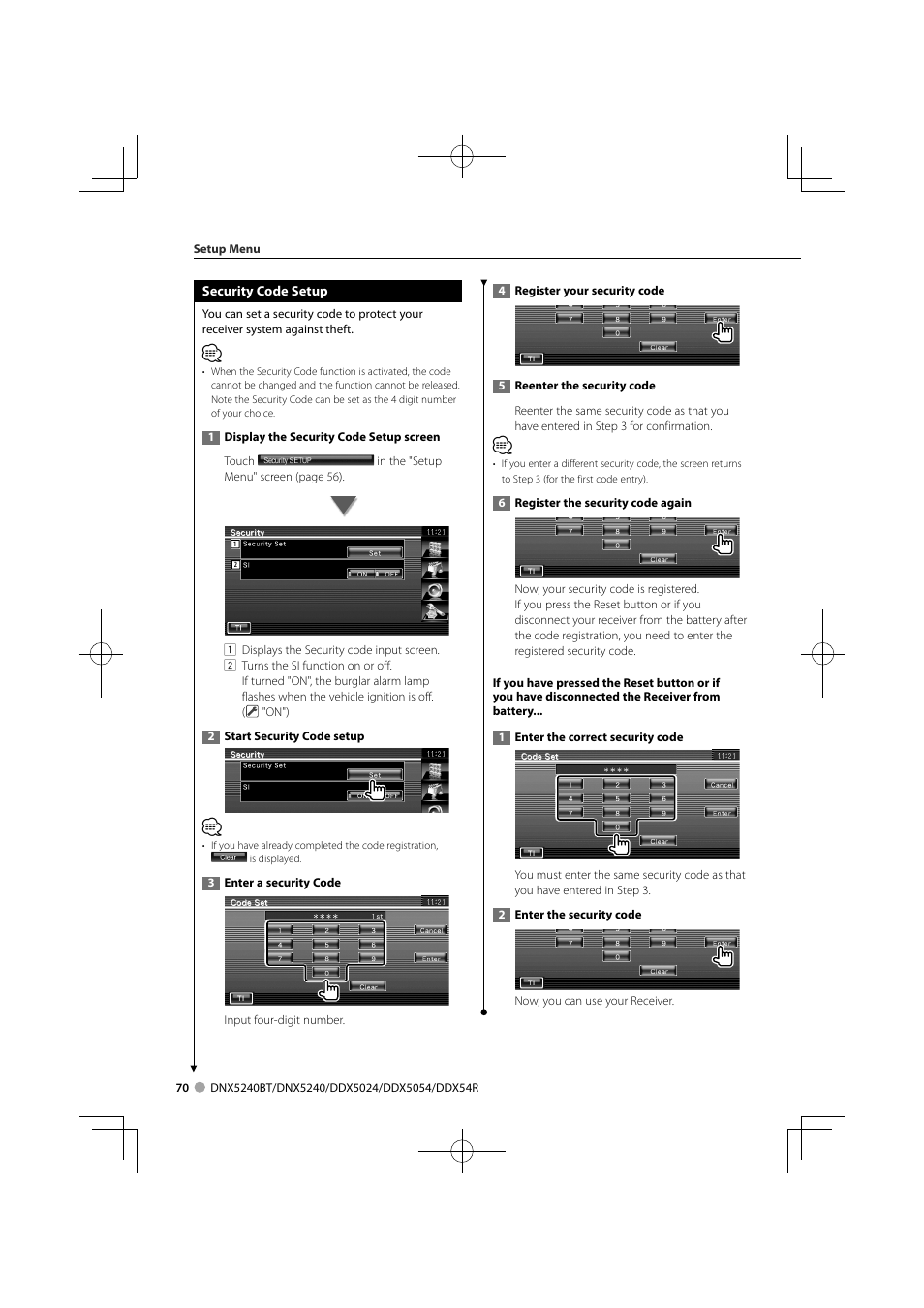 Kenwood DNX5240BT User Manual | Page 70 / 96