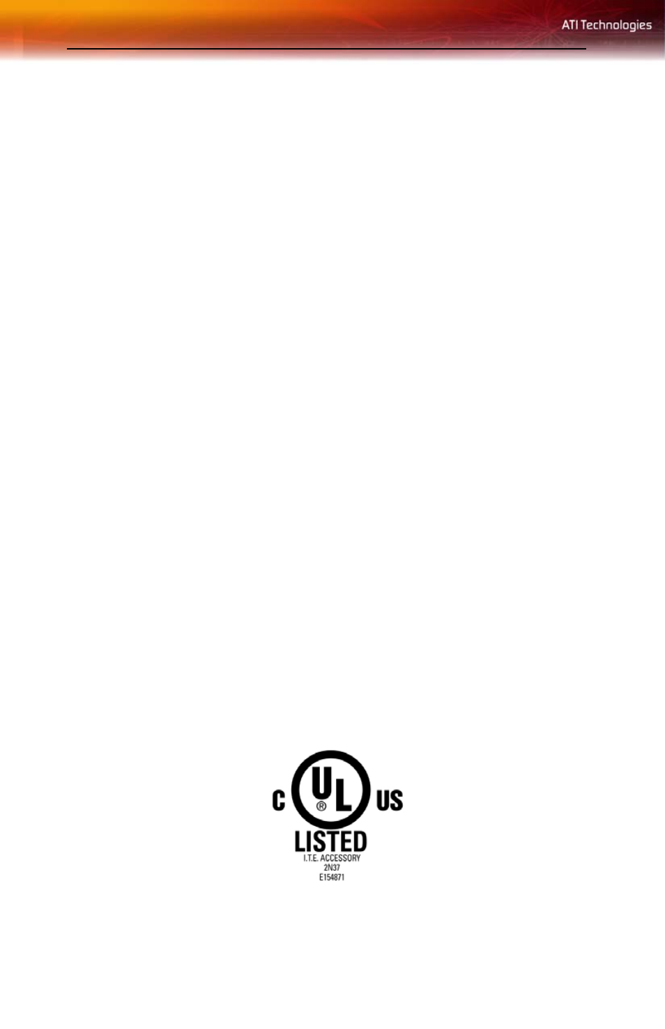 Industry canada compliance statement, Ce compliance information, Informations de conformité de la ce | Electrical safety | ATI Technologies 137-71040-10 User Manual | Page 24 / 26
