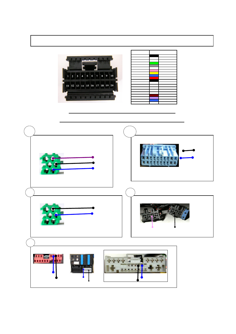 Connections | Kenwood CAW-DY2999 User Manual | Page 3 / 7