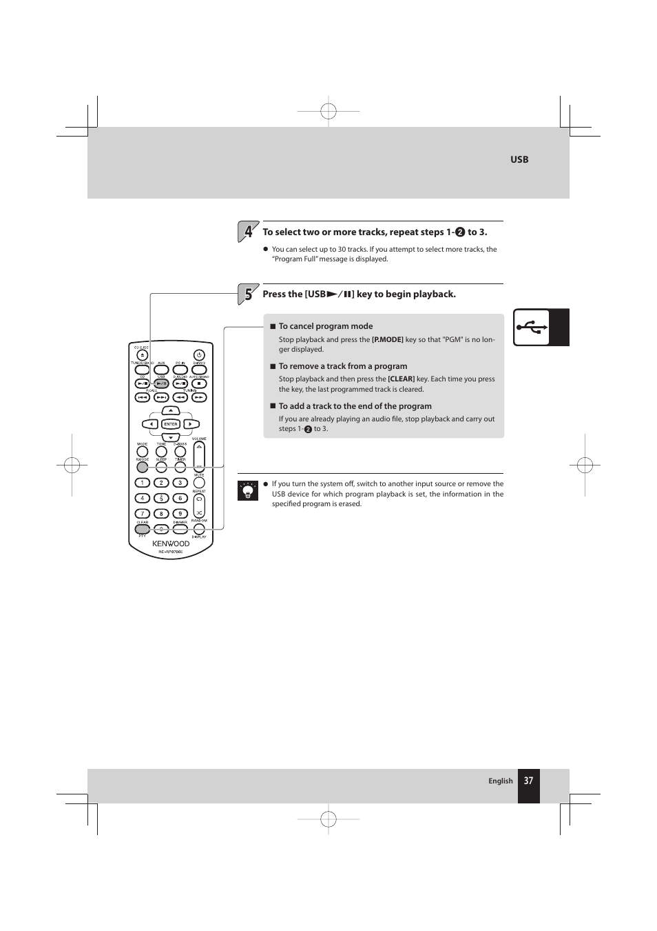 Kenwood K-731-B User Manual | Page 37 / 76