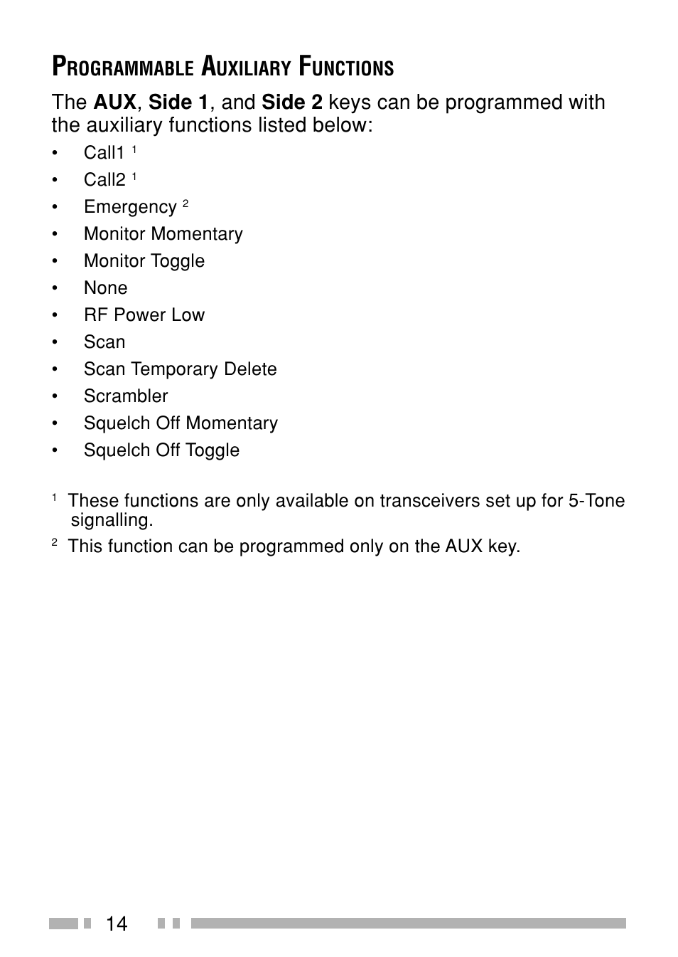 Kenwood TK-3160E3 - Discontinued User Manual | Page 21 / 36